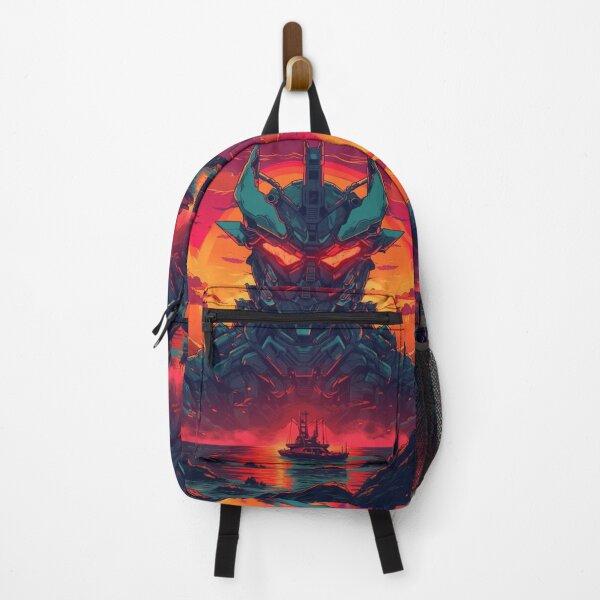 Item preview, Neon Retrowave Cyber Demon #4 designed and sold by RESToRAPTOR.