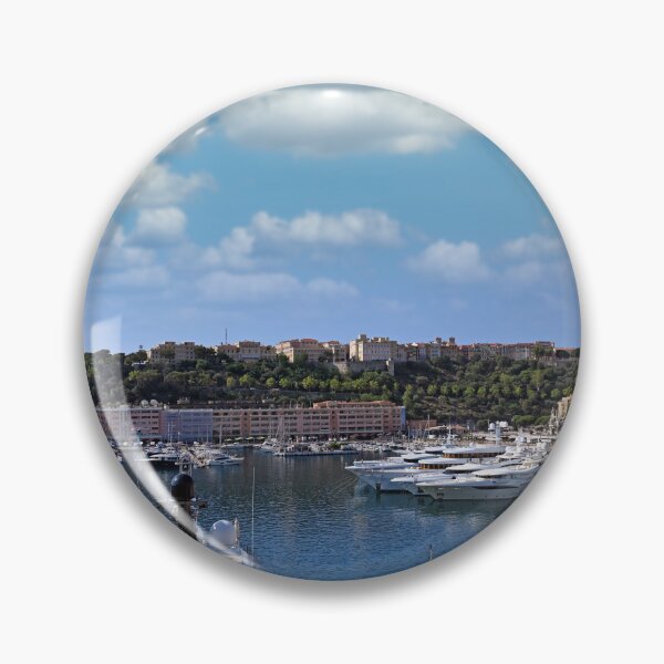 Item preview, Port with luxury yachts and sailboats in Monte Carlo Monaco  designed and sold by goceris.