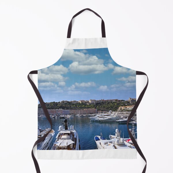 Item preview, Port with luxury yachts and sailboats in Monte Carlo Monaco designed and sold by goceris.