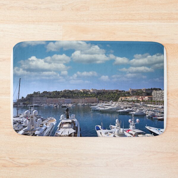 Item preview, Port with luxury yachts and sailboats in Monte Carlo Monaco  designed and sold by goceris.