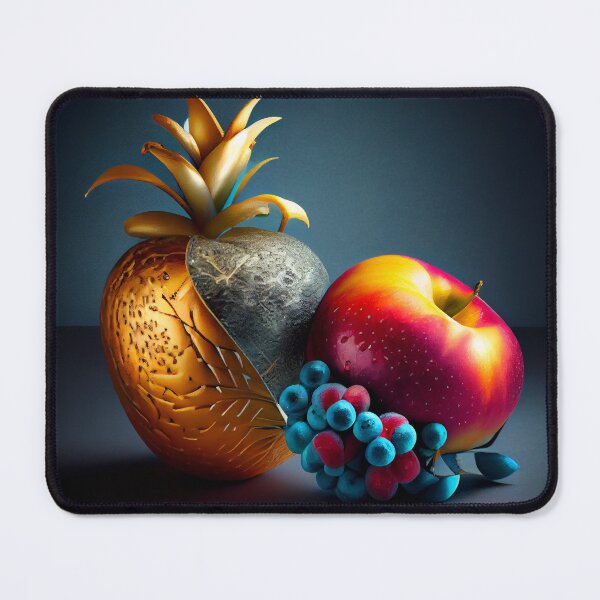 Item preview, The Unassuming Fruit and Its Silver Companion Digital Painting designed and sold by CodeAndColors.