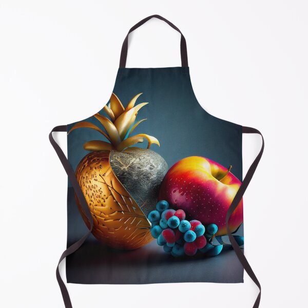 Artikelvorschau, The Unassuming Fruit and Its Silver Companion Digital Painting entworfen und verkauft von CodeAndColors.