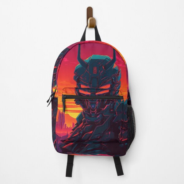 Item preview, Neon Retrowave Cyber Demon #5 designed and sold by RESToRAPTOR.