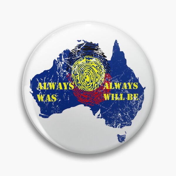 Item preview, Aboriginal Australia Distressed Flag in Blue designed and sold by Manoroma.