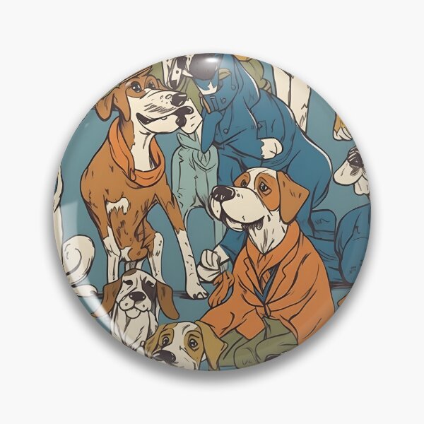Item preview, Waggin' in Style: A Cartoon Canine Collection designed and sold by kennyferg.