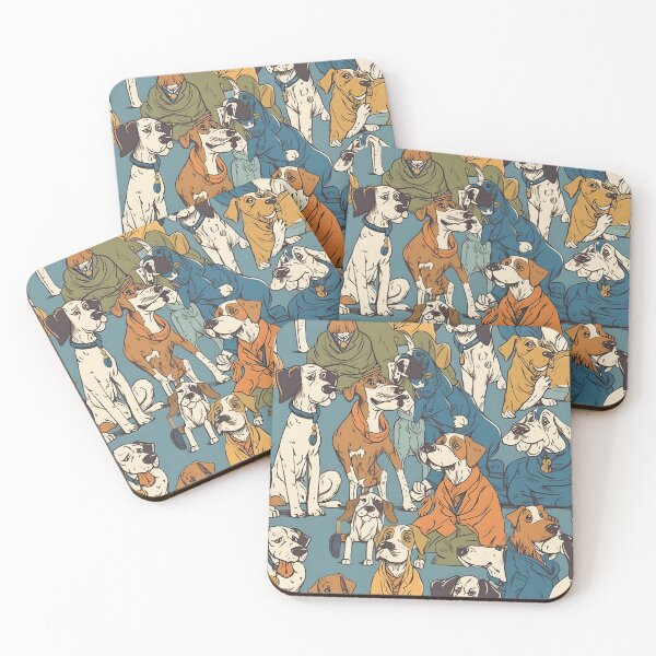 Item preview, Waggin' in Style: A Cartoon Canine Collection designed and sold by kennyferg.