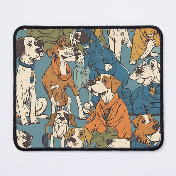 Item preview, Waggin' in Style: A Cartoon Canine Collection designed and sold by kennyferg.