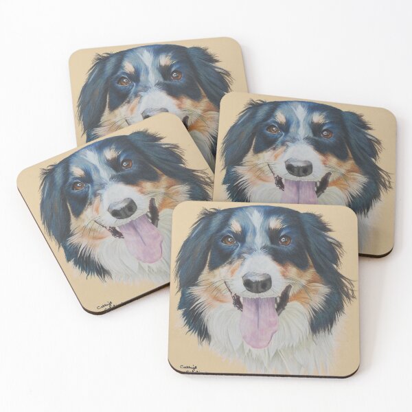Item preview, Shammy the Border Collie designed and sold by cathyscreations.