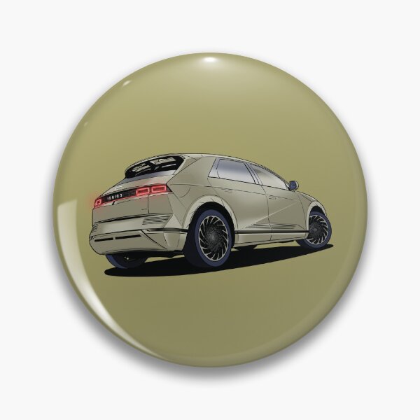 Item preview, Hyundai Ioniq 5 Electric Car in Gravity Gold Matte designed and sold by Webazoot Industries - Car Art.