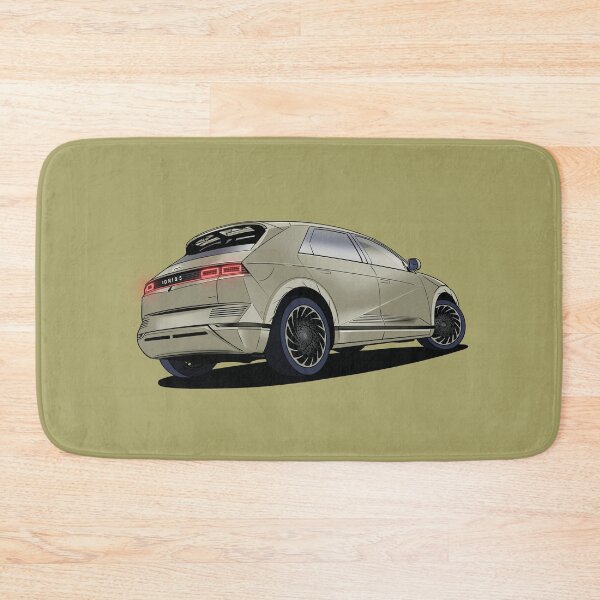 Item preview, Hyundai Ioniq 5 Electric Car in Gravity Gold Matte designed and sold by Webazoot Industries - Car Art.