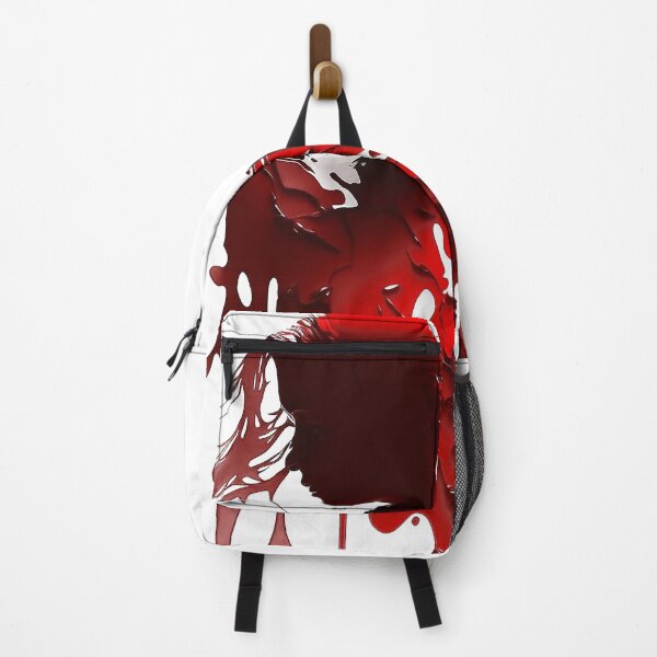 Item preview, Abstract Portrait of a Woman as a liquid red paint silhouette designed and sold by ManuelAndreas.