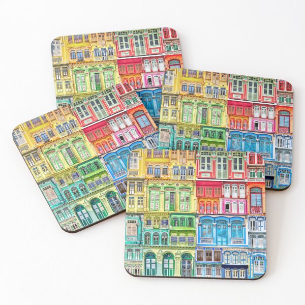 Item preview, Singapore, Heritage Shophouses of Singapore designed and sold by John Seaton Callahan.