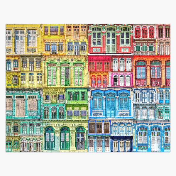 Artikel-Vorschau von Singapur, Heritage Shophouses von Singapur, designt und verkauft von John Seaton Callahan.