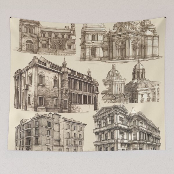 Item preview, Architectural Masterpieces designed and sold by fanzen69.