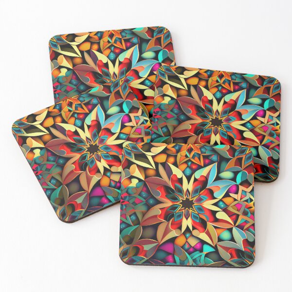 Item preview, Colorful Transitional Pattern Digital Painting designed and sold by CodeAndColors.