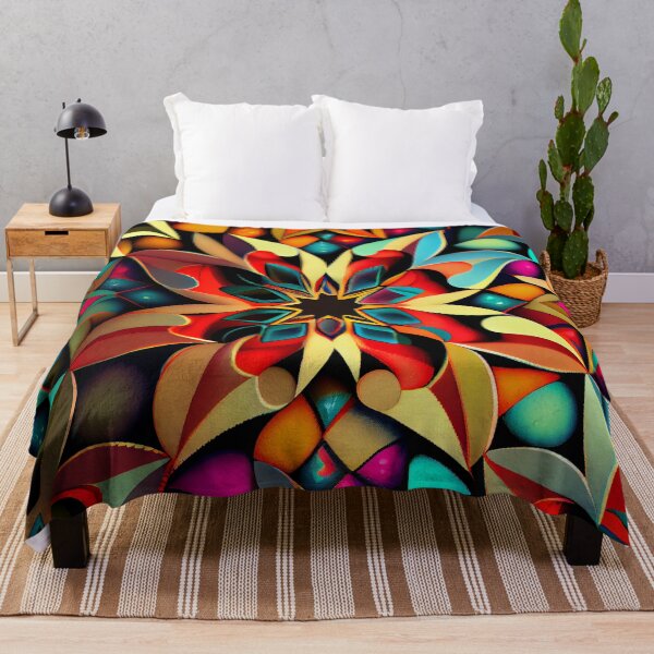 Item preview, Colorful Transitional Pattern Digital Painting designed and sold by CodeAndColors.