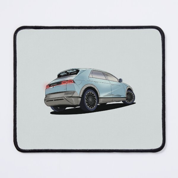 Item preview, Hyundai Ioniq 5 Electric Car in Lucid Blue designed and sold by Webazoot Industries - Car Art.