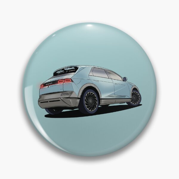 Item preview, Hyundai Ioniq 5 Electric Car in Lucid Blue designed and sold by Webazoot Industries - Car Art.