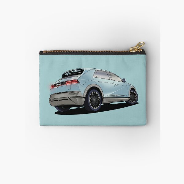 Item preview, Hyundai Ioniq 5 Electric Car in Lucid Blue designed and sold by Webazoot Industries - Car Art.