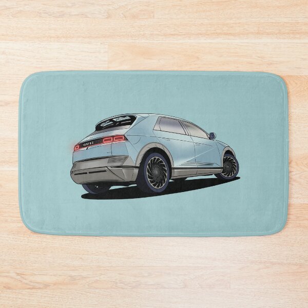 Item preview, Hyundai Ioniq 5 Electric Car in Lucid Blue designed and sold by Webazoot Industries - Car Art.
