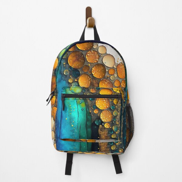 Item preview, Pointillism seaglass golden streams abstract designed and sold by Piotrek0001.