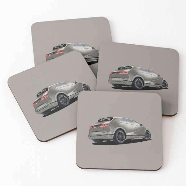 Item preview, Hyundai Ioniq 5 Electric Car in Shooting Star Gray designed and sold by Webazoot Industries - Car Art.