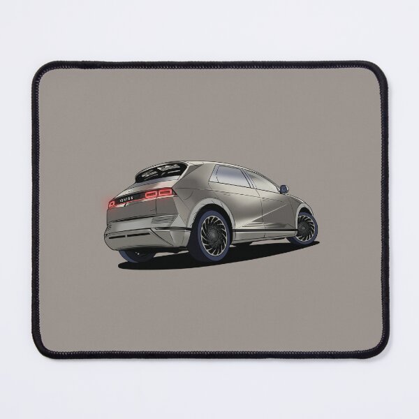 Item preview, Hyundai Ioniq 5 Electric Car in Shooting Star Gray designed and sold by Webazoot Industries - Car Art.