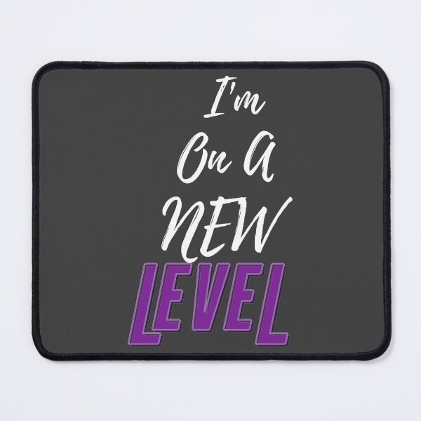 Item preview, Im on a new level purple Black Edition designed and sold by ThreadsByCampion.
