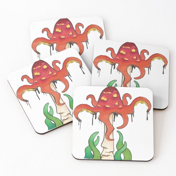 Item preview, Tentacle Mushroom designed and sold by RoseMoth.