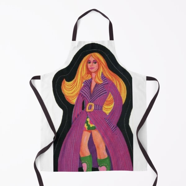 Artikelvorschau, Hippy Barbara Sticker entworfen und verkauft von DukeGroovy.