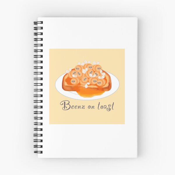 Item preview, Beenz on toast on yellow designed and sold by QuirkyBeez.