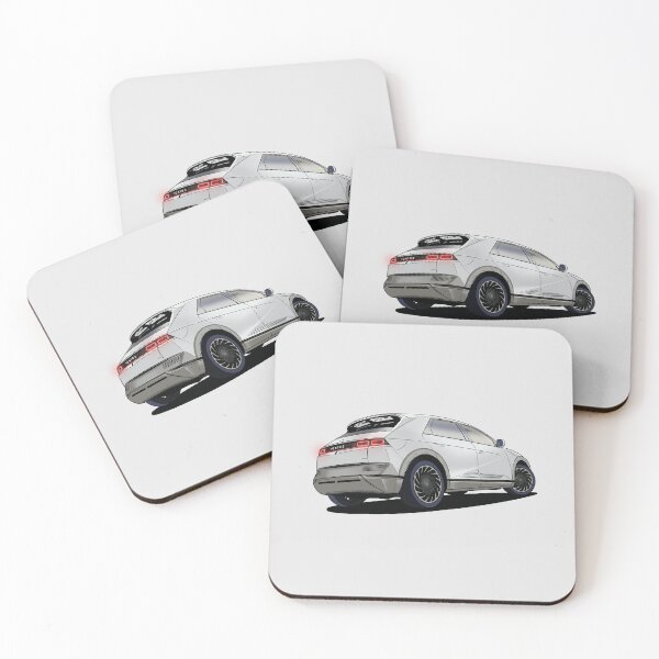 Item preview, Hyundai Ioniq 5 Electric Car in Atlas White designed and sold by Webazoot Industries - Car Art.