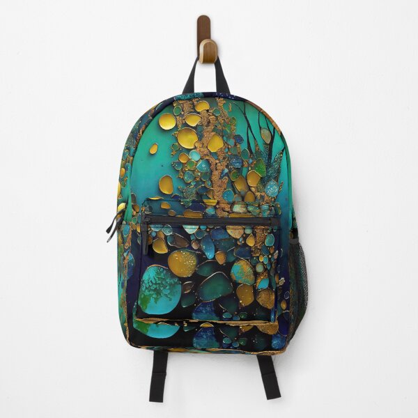 Artikelvorschau, Pointillism seaglass golden streams abstract entworfen und verkauft von Piotrek0001.