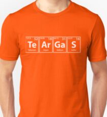 Teargas (Te-Ar-Ga-S) Periodic Elements Spelling Unisex T-Shirt