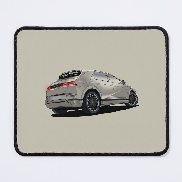 Item preview, Hyundai Ioniq 5 Electric Car in Galactic Gray designed and sold by Webazoot Industries - Car Art.