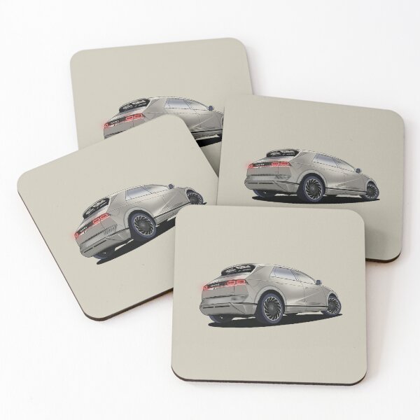 Item preview, Hyundai Ioniq 5 Electric Car in Galactic Gray designed and sold by Webazoot Industries - Car Art.