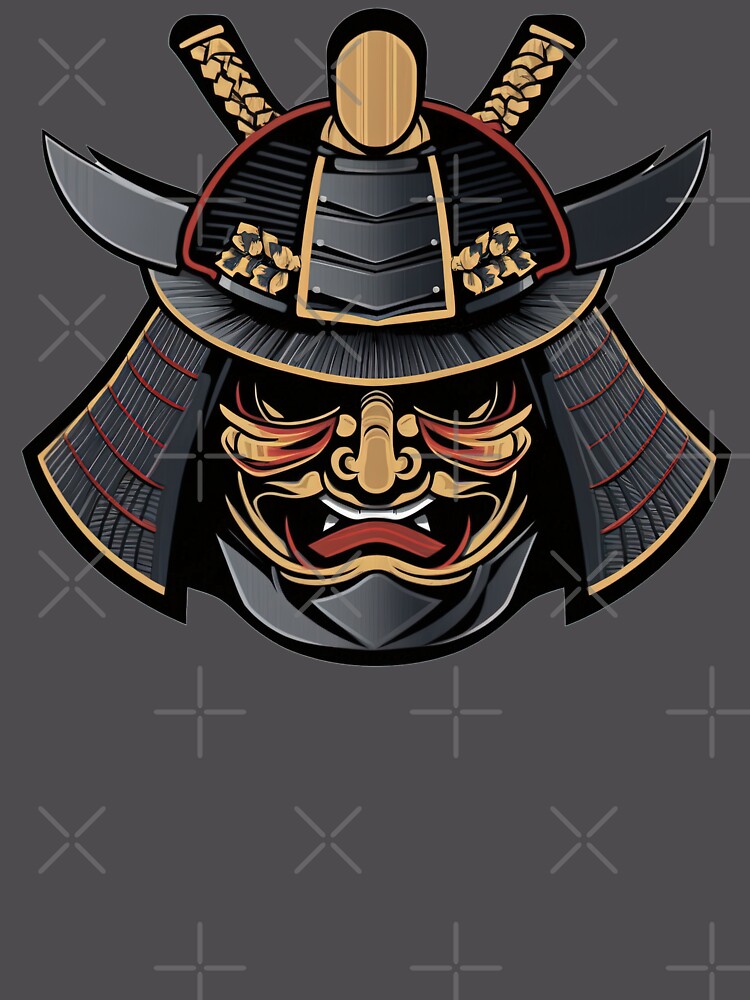 Thumbnail 6 of 6, Premium Oversized Sweatshirt, Samurai Helmet designed and sold by RockingPandS.