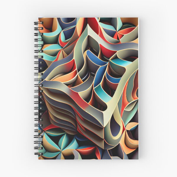 Item preview, Three Dimensional Cool Pattern Digital Painting designed and sold by CodeAndColors.