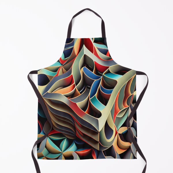 Item preview, Three Dimensional Cool Pattern Digital Painting designed and sold by CodeAndColors.