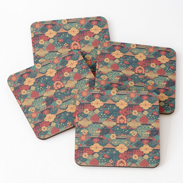 Item preview, Geometric Japanese Zen Asthetics Pattern  designed and sold by DigitalOPrints.