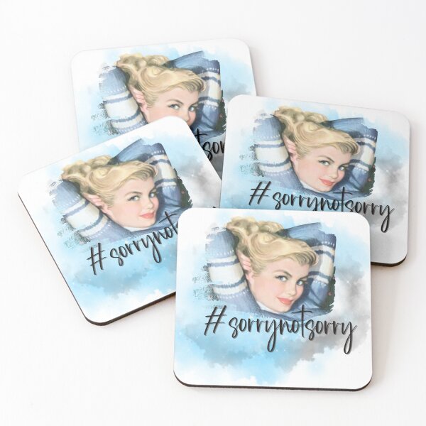 Item preview, Sorry not Sorry Vintage Pin-Up Blonde in Sweater designed and sold by PinUpPavilion.