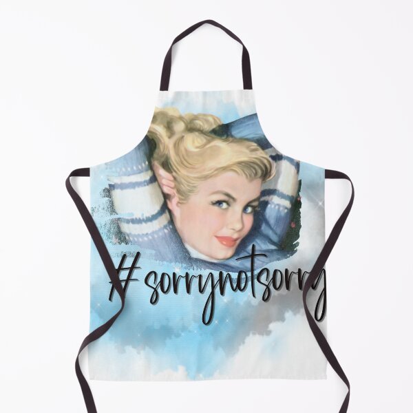 Item preview, Sorry not Sorry Vintage Pin-Up Blonde in Sweater designed and sold by PinUpPavilion.