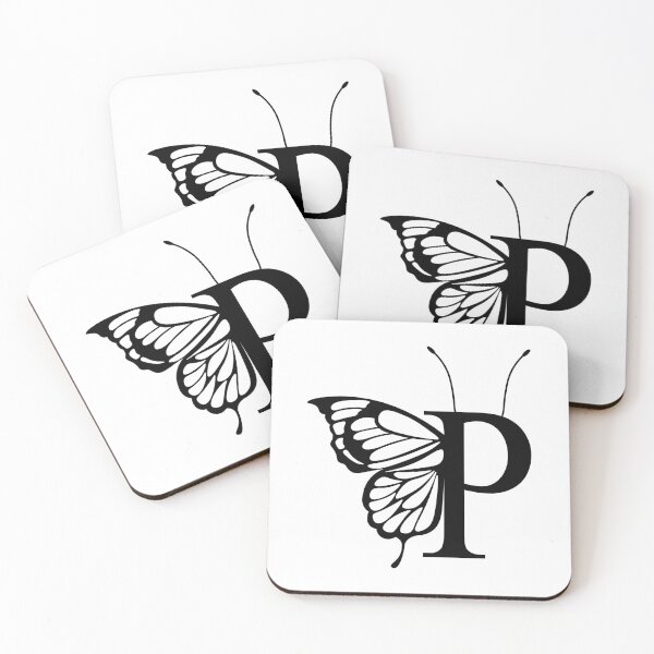 Item preview, Butterfly P designed and sold by Print-and-Prose.