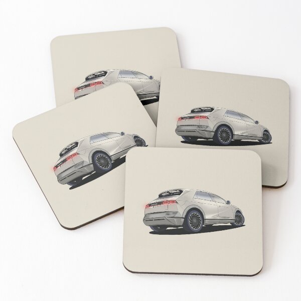 Item preview, Hyundai Ioniq 5 Electric Car in Cyber Gray designed and sold by Webazoot Industries - Car Art.