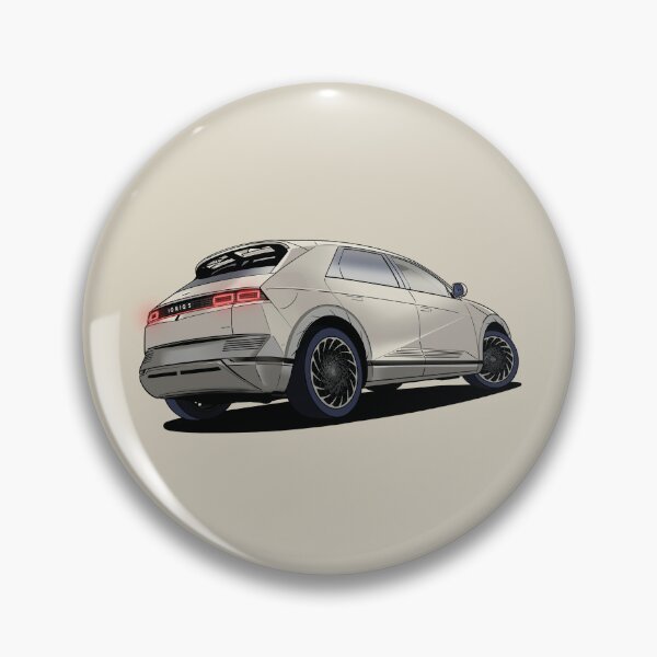 Item preview, Hyundai Ioniq 5 Electric Car in Cyber Gray designed and sold by Webazoot Industries - Car Art.