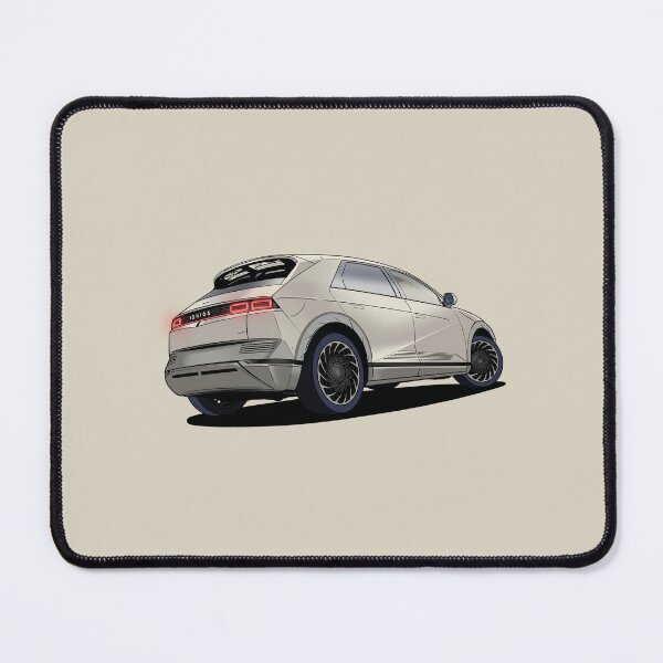 Item preview, Hyundai Ioniq 5 Electric Car in Cyber Gray designed and sold by Webazoot Industries - Car Art.
