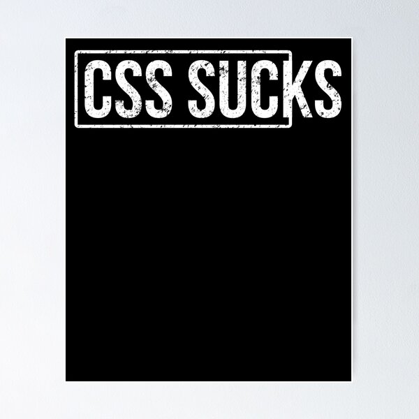 Artikel-Vorschau von CSS saugt Web Developer Front End Neuheit, designt und verkauft von 14thFloor.