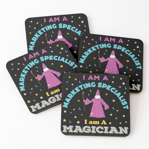 Item preview, I am a marketing specialist, I am a magician, funny marketing specialist job ,marketing specialist humor, marketing specialist joke,meme, designed and sold by SGS-.