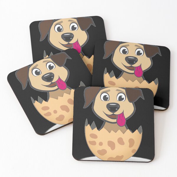 Item preview, Dog in the Egg designed and sold by FunnyDesignsArt.