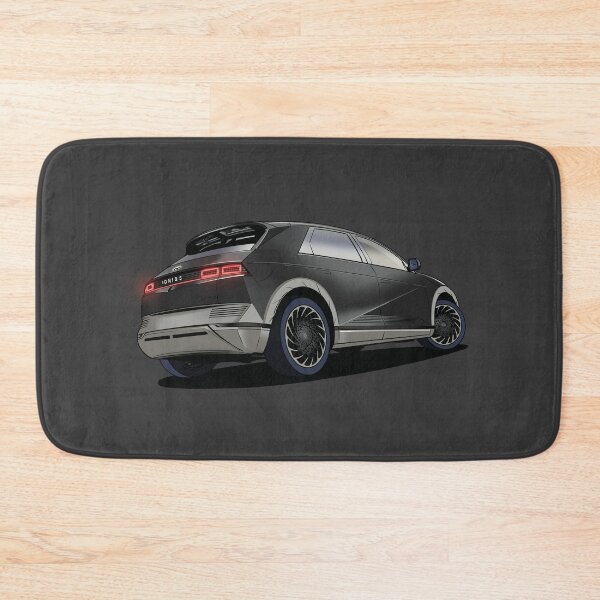 Item preview, Hyundai Ioniq 5 Electric Car in Phantom Black. designed and sold by Webazoot Industries - Car Art.